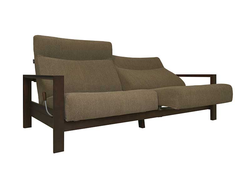 2P Recliner Sofa (Fabric) (Used)
