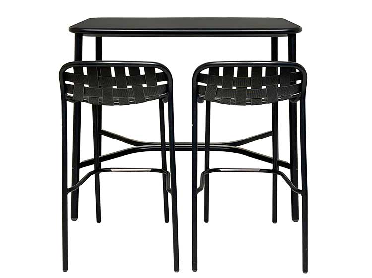 Garden Counter Table with 2 Garden Bar Stools Set (Used) #6