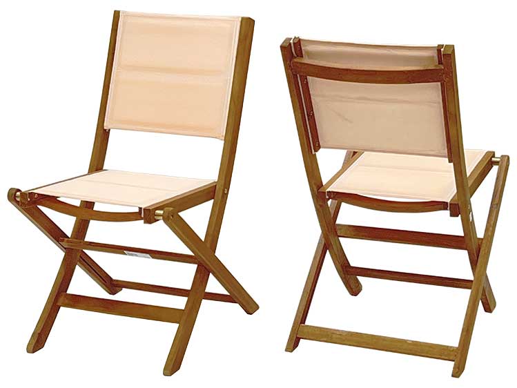 Garden Folding Chairs with 2 Set (Used)
