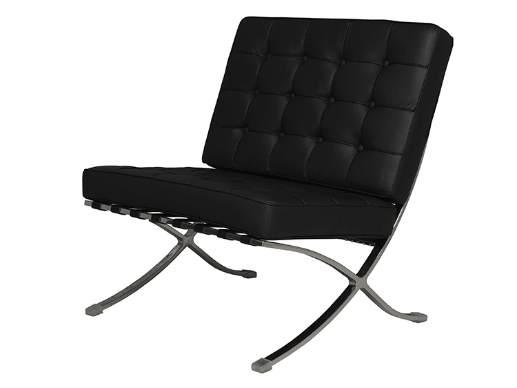 Lounge Chair (Faux Leather) (Used)
