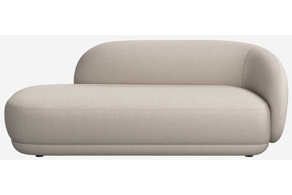 カウチソファ (布製) (中古)