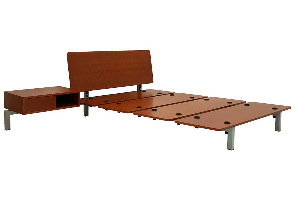Double-Size Bed Frame w/Night Table (Used) #4