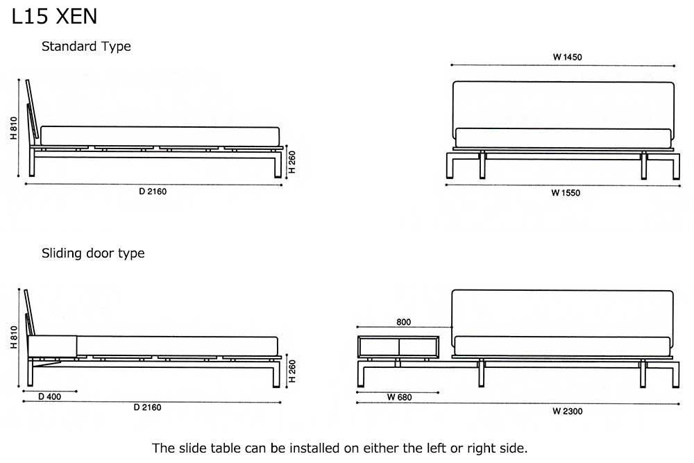 Double-Size Bed Frame w/Night Table (Used) #5