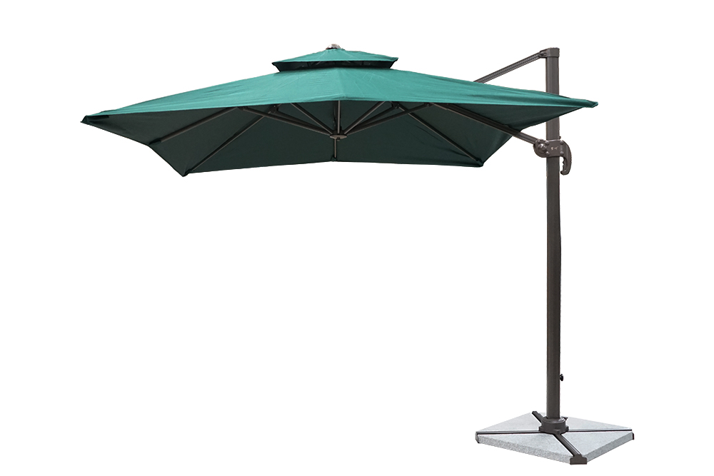 Parasol / Green with Stand (New)