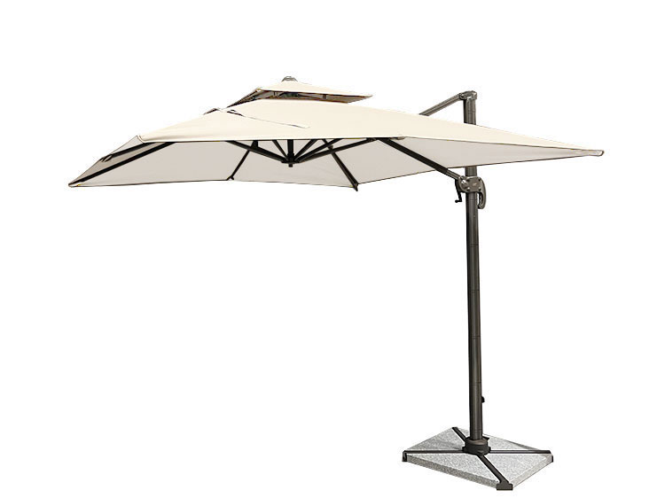 Parasol / White with Stand (New)