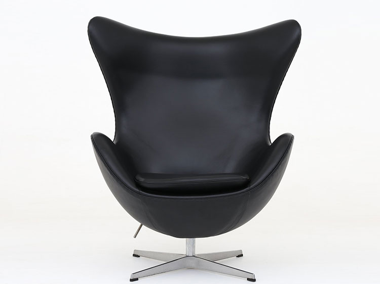 ラウンジ チェア (PU レザー) (中古)