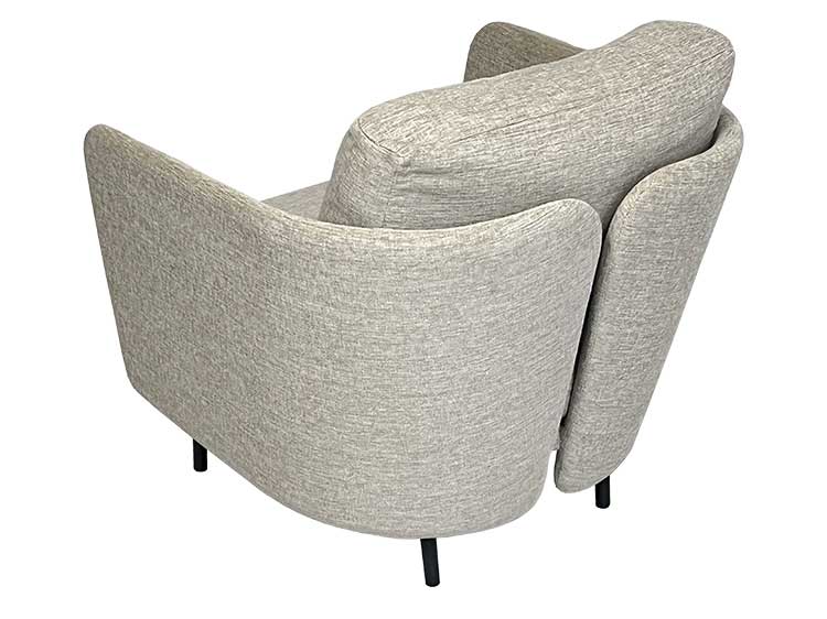 ラウンジ チェア (布製) (中古)　