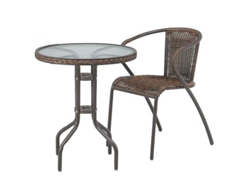 Garden Table with Garden Chair Set (Used)