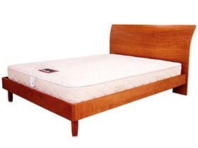 Queen-Size Bed with Mattress (Used) #2