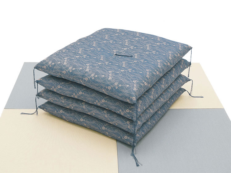 4 Zabuton Japanese cushions Set