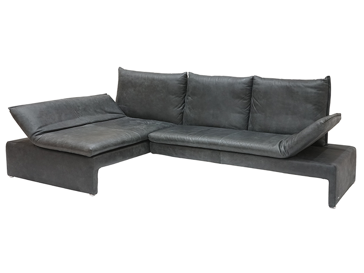 Corner Sofa (Leather) (Used)