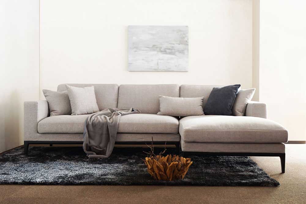 Corner Sofa (Fabric) (Used) #1