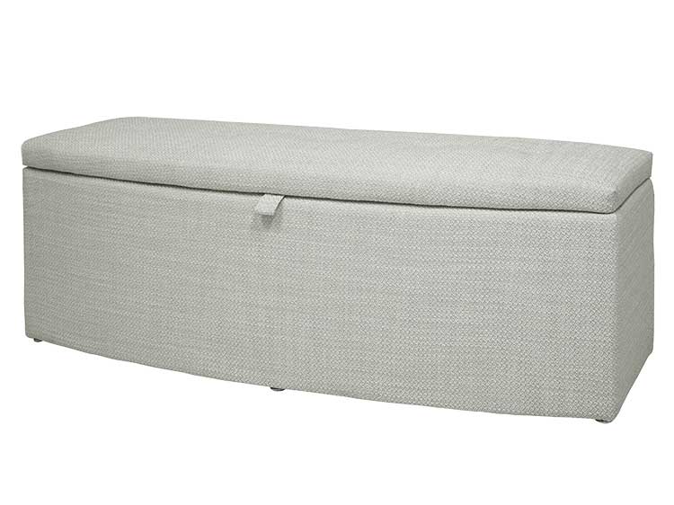 Storage ottoman (Fabric) (New)