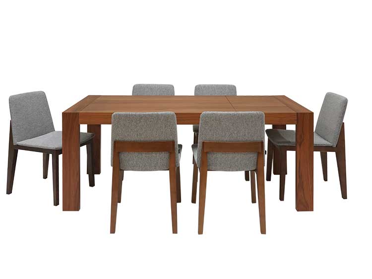 Dining Table with 6 chairs Set (Used)