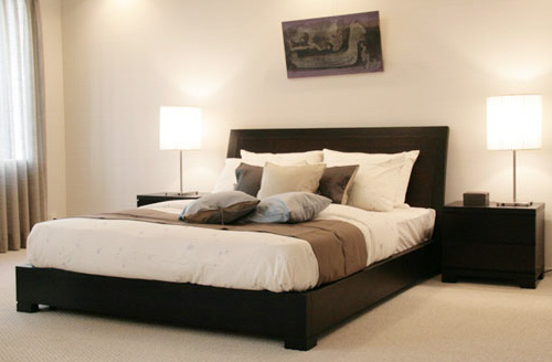 King-Size Bed with Mattress (Used)