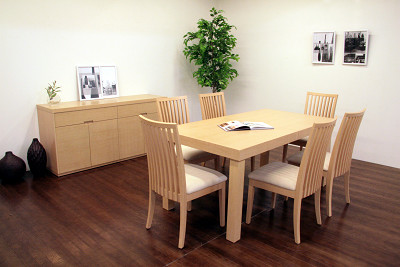 Dining Table with 6 chairs Set (Used)