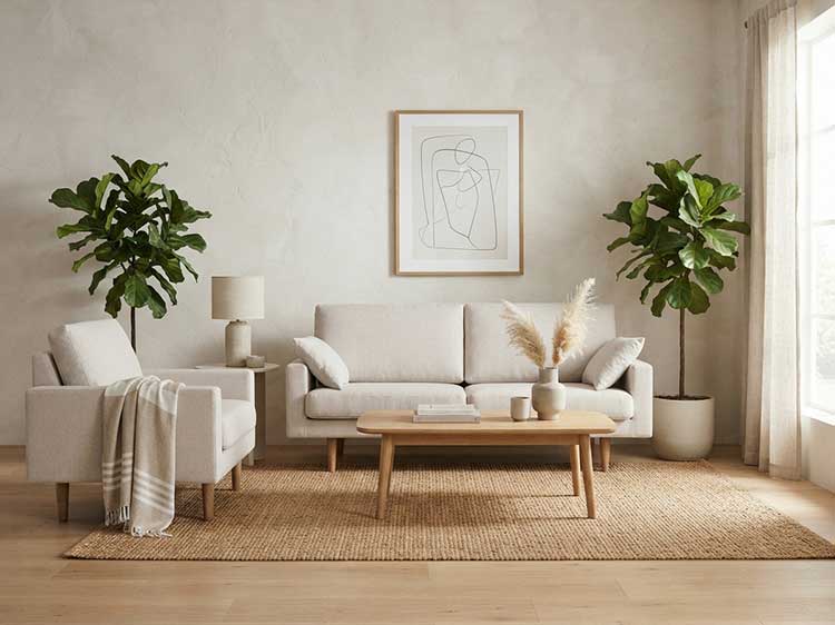 2.5P Sofa (Fabric) (Used)