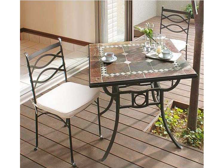 Garden Table with 2 Garden Chairs Set (Used)